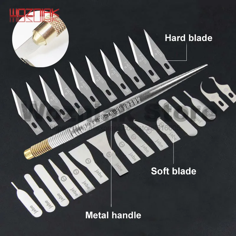 Оригинальный бритвенный чип для ремонта IC нож удаления клея лезвие плотничная