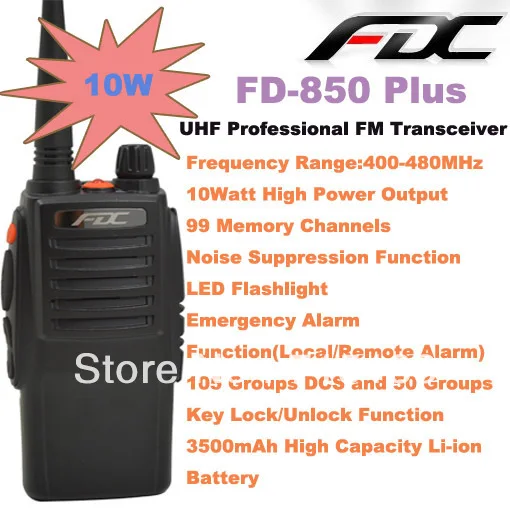 Новое поступление 2013 ограниченная мощность 10 Вт UHF 400 470 МГц Профессиональный FM
