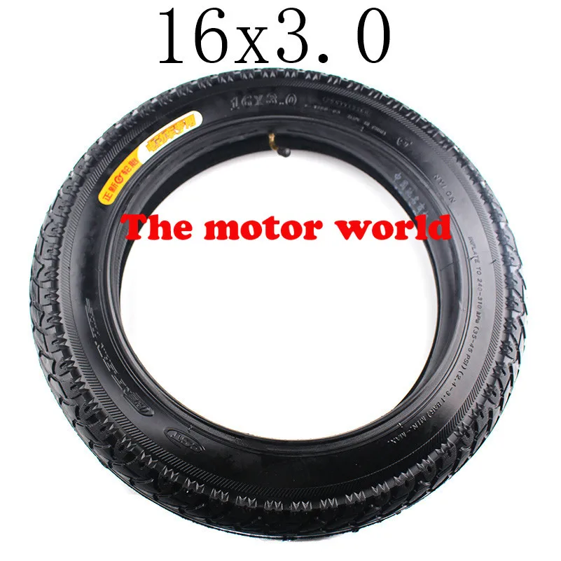 Free Shipping High Quality Electric Bicycle Tire with Good Reputation 16x3.0 Inch Electric Bicycle Tire Bike Tyre Whole Sale Use