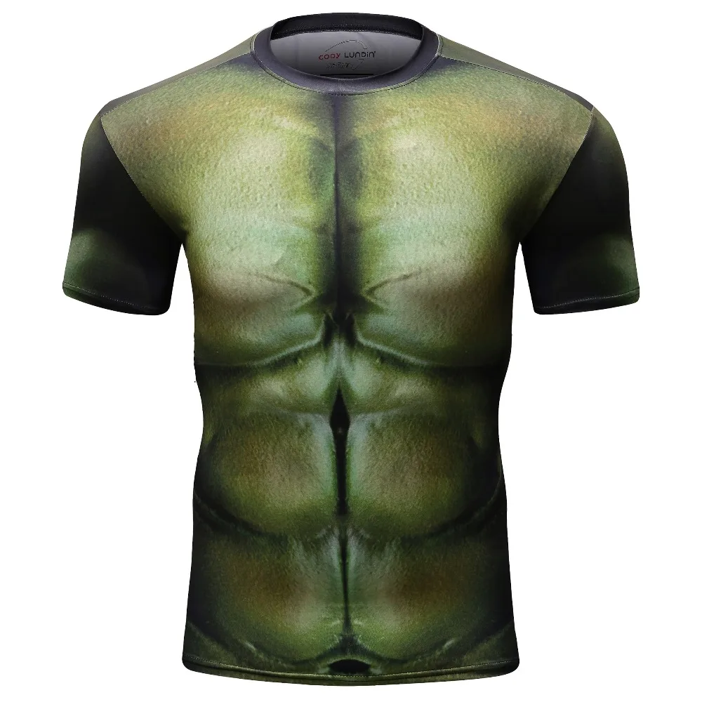 Мужская футболка 3d Hulk l