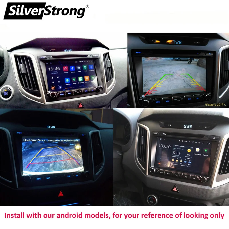 SilverStrong ips 4G 64GB Android9.0 автомобильный DVD для hyundai Creta IX25-18 2DIN DVD Радио Навигация опция 2G16G/DSP/TPMS/DVR