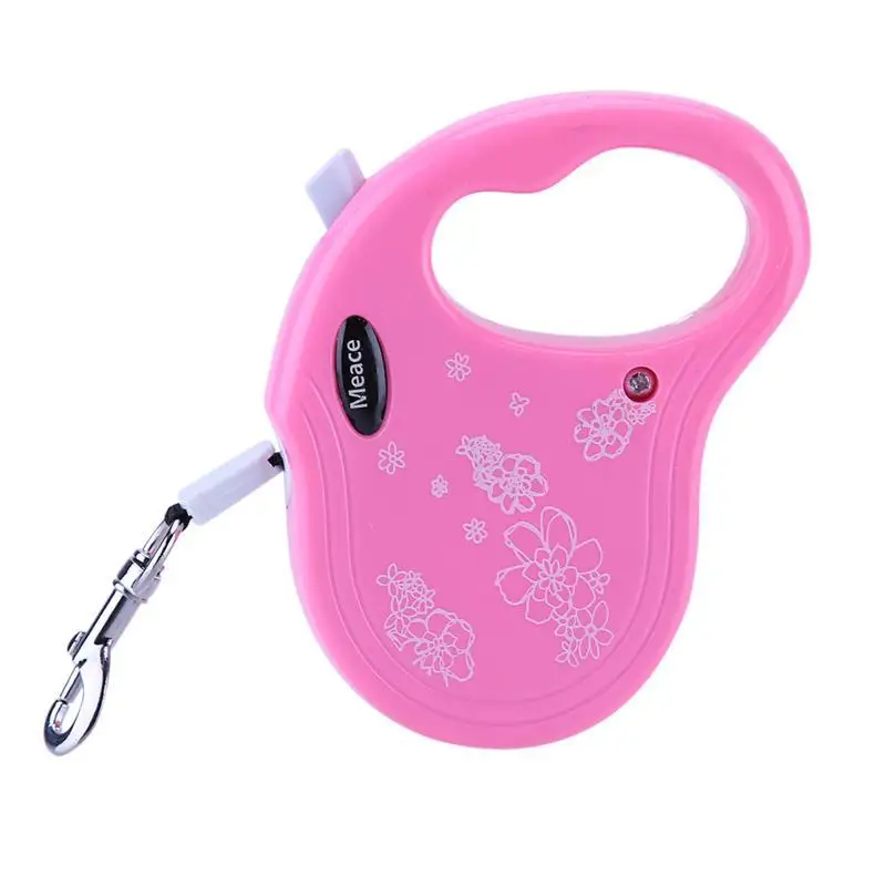 3M Retractable Dog Leash Traction Rope Pet Dog/Cat Puppy Walking Lead Perfect for small and medium pets Blue/Pink | Дом и сад
