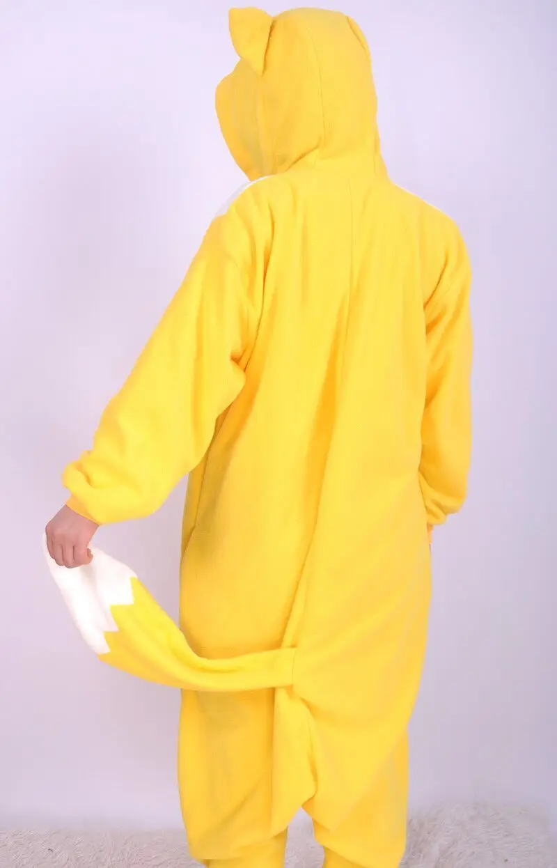 Costumes Halloween Clothes Kigurums Cartoon Adult Cute Yellow Fox Onesie Pyjamas Cosplay Costume Pajamas Sleepwear For Women Men |