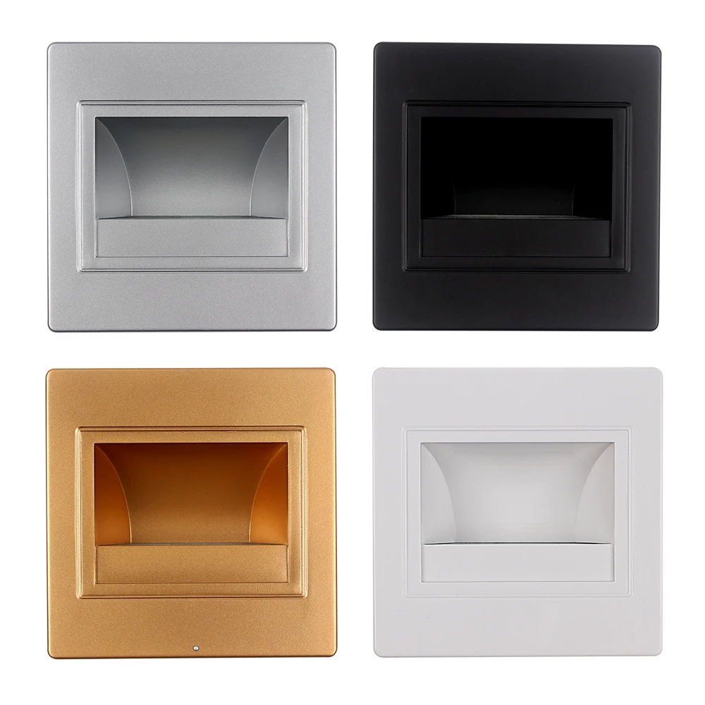 Лестничные фонари AC 85 240V современный настенный светильник светодиодный дорожный