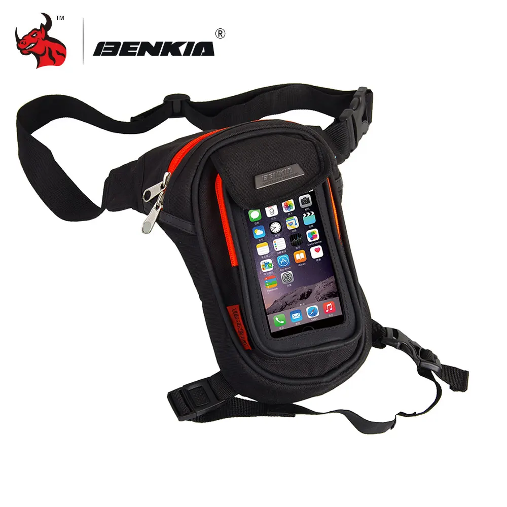 Мотоциклетная сумка BENKIA уличная на бедро с карманом талию|side bag|bag motobag motorcycle |