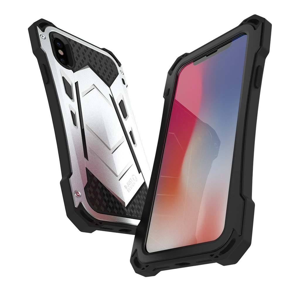 Новый сверхпрочный чехол для iPhone X Doom армированный металлический оригинальный