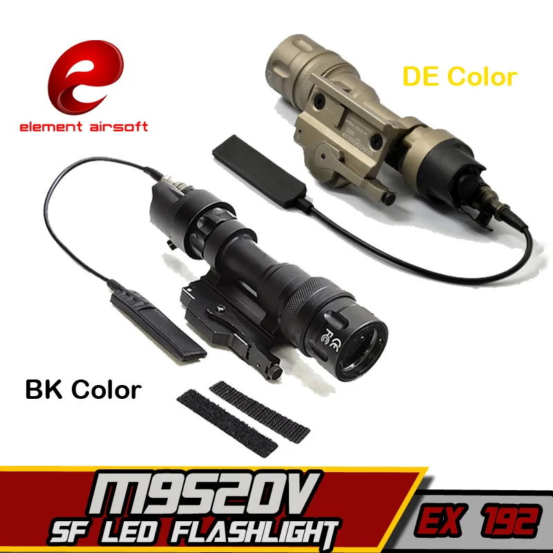 Surefir Element M952V Тактический ИК фонарик мягкий пистолет Wapen фонарь для охотничьего