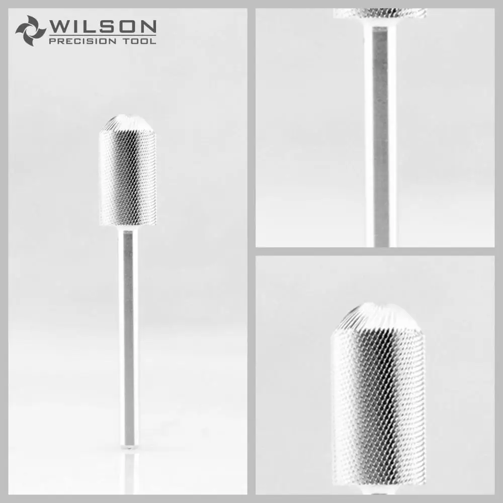 2 шт. большой закругленным верхом бит-средний(m-1110068)-серебро-Wilson карбида ногтей Бурильные долото