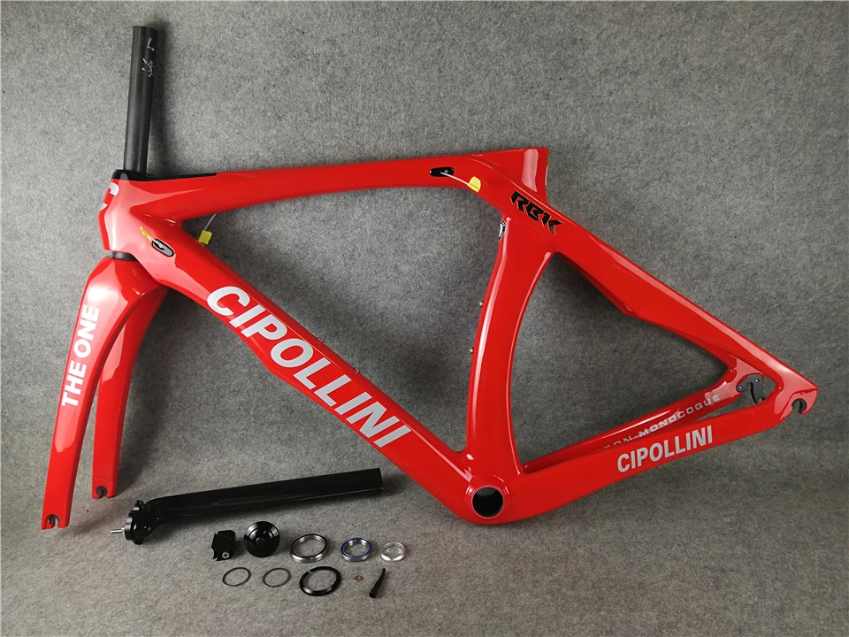 Ленточная рамка Cipollini RB1K одна блестящая RB1000 T1100 углеродное волокно шоссейная велосипедная Рама в комплекте