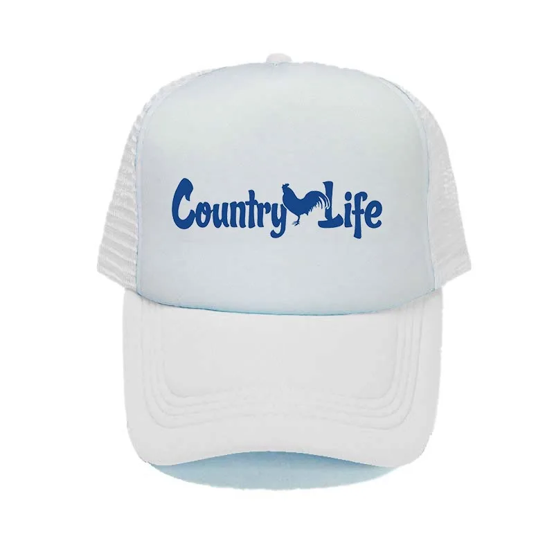 Бейсболка с принтом сельской деревенской природы бейсболка изгибом курицы