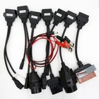 Автомобильные соединительные кабели Полный комплект 8 шт.компл. для CDP PRO для DS150 переходник сканера