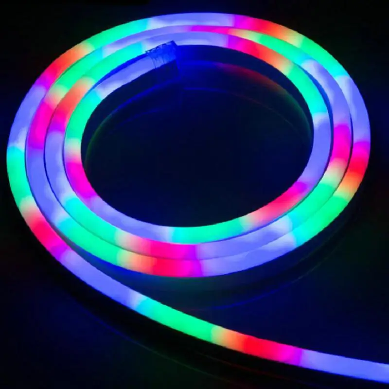 Наружная и внутренняя Светодиодная лента RGB гибсветодиодный светодиодная