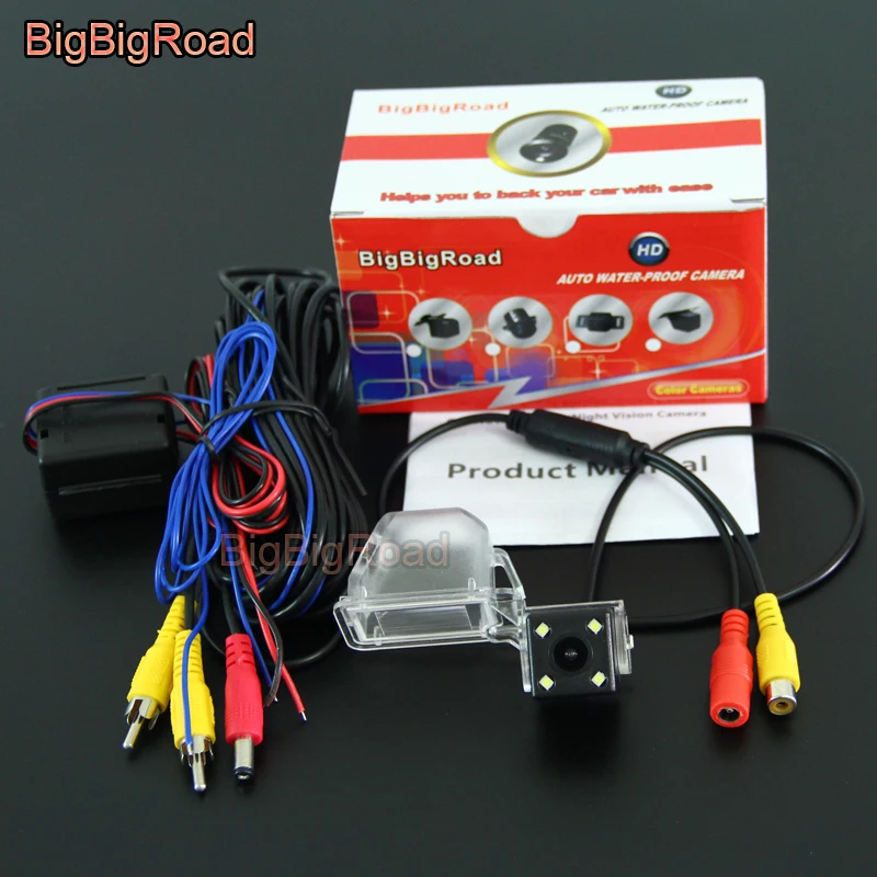 Камера заднего вида BigBigRoad для парковки HAVAL Great Wall H3 H5 Florid Voleex M3 C50 с функцией