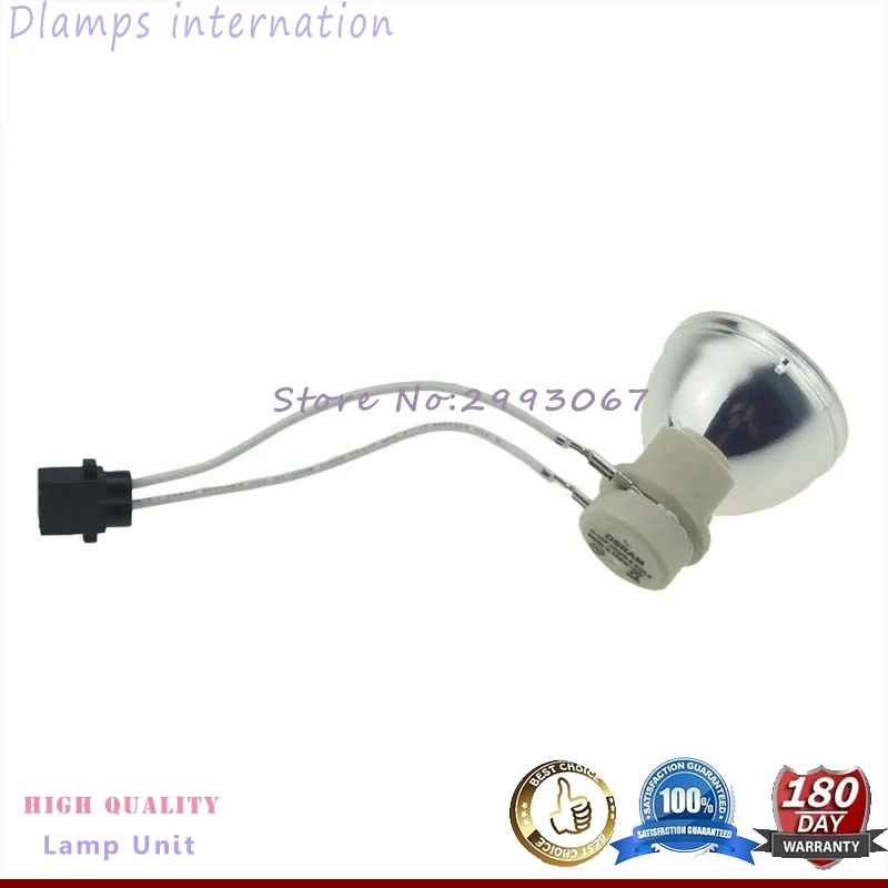 SP.8VH01GC01 Лампа для проектора HD141X EH200 GT1080 HD26 S316 X316 W316 DX346 BR323 BR326 DH1009 P VIP 190/0. 8 E20.8|bare