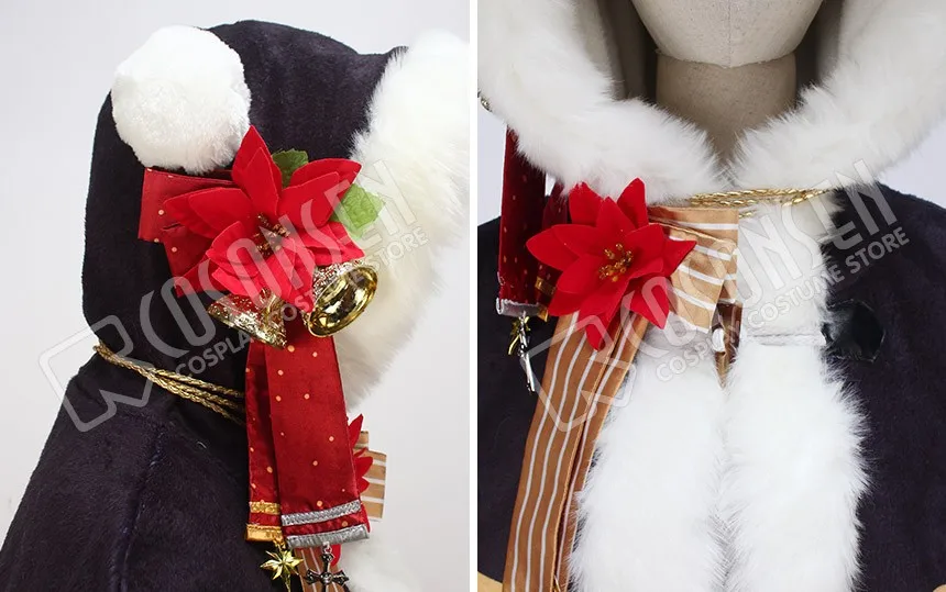 COSPLAYONSEN Love Live! Рождественский идолизованный пробужденный Hoshizora Rin Косплей Костюм