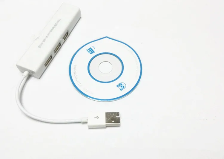 USB 2 0 концентратор 10/100 Мбит/с гигабитный Ethernet адаптер к RJ45 Lan сетевая карта 3 порта