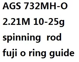 CRONY lure ROD AGGRESS 2,06-3 м Удочка спиннинг и литье удилище seabass удилище fuji и китайское руководство быстрое действие приманка удилище - Цвет: Многоцветный