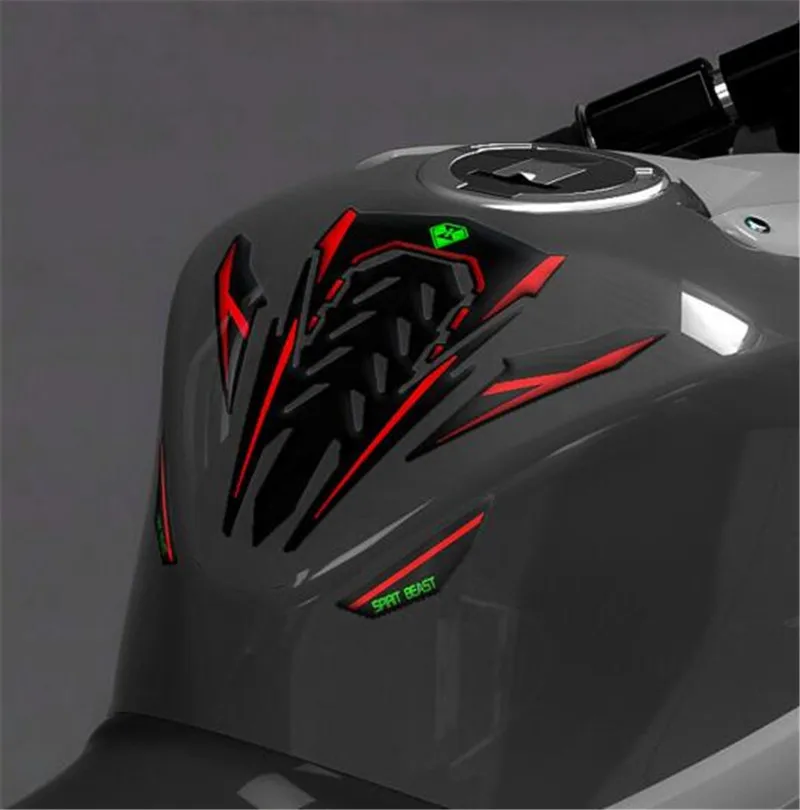 Наклейка на мотоцикл SPIRIT BEAST Moto Pegatinas Gas Feul накладка бак наклейки Autocollant
