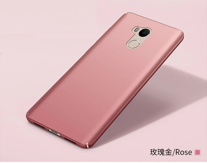 Роскошные Жесткий Пластик Матовый Case для Xiaomi redmi 4 Pro Простые случаях Для Полный