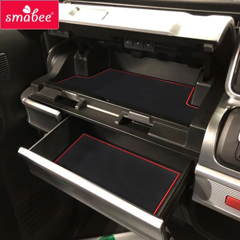 Противоскользящий коврик Smabee для SUZUKI Spacia Gear / CUSTOM (MK53S) японские резиновые