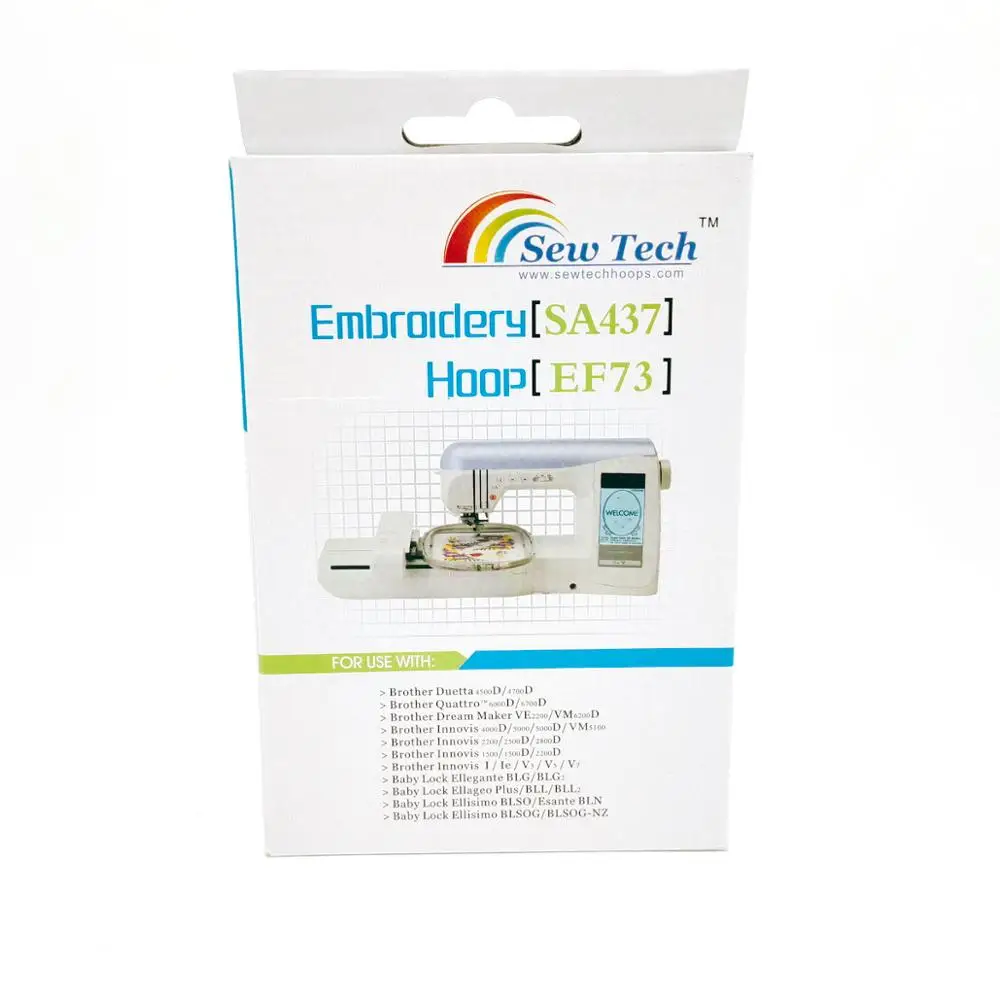 

Sew Tech Embroidery Hoop For Brother Innovis 4000D 5000 5000D 2500D 2800 2800D 1500 1500D 2500D L Le V3 Options Embroidery Frame