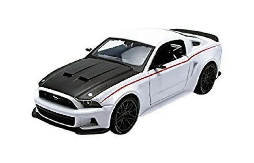 Maisto 1:24 2014 Ford Mustang уличный гонщик литья под давлением модель гоночный автомобиль