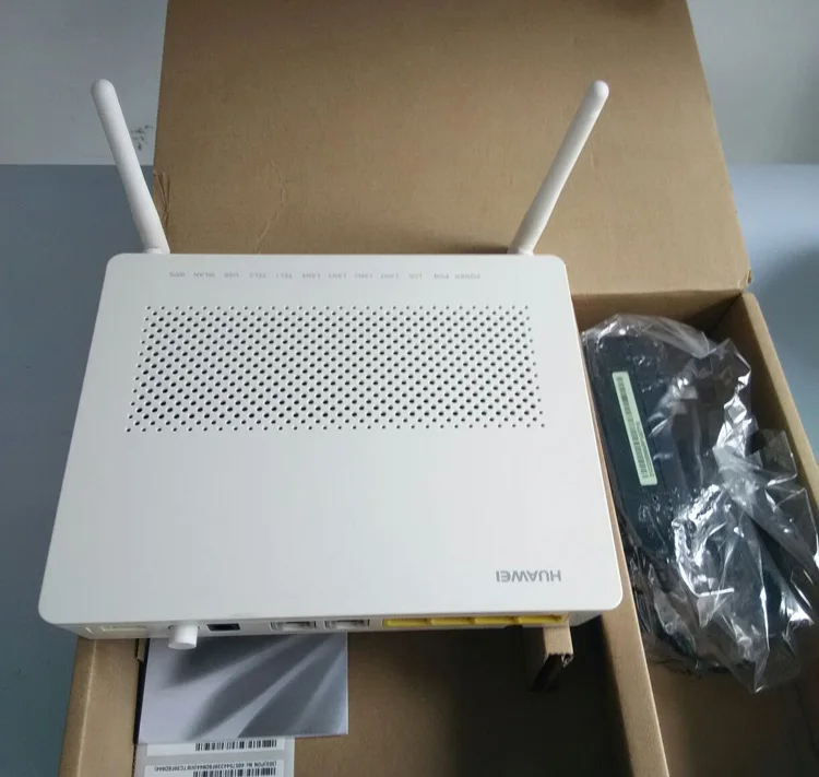 100% оригинальный новый HG8245H GPON ONU 4GE + 2 подсветка комбо WI FI HGU CLASS C английские