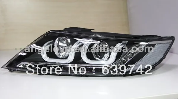 2009 2013 год Sorento светодиодсветодиодный U образные фары Angel Eyes для KIA LDV1|eyes angel|led angel