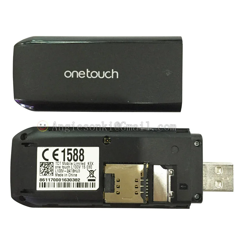 T Mobile One Touch Alcatel L100 LTE FDD 4G модем 800/900/1800/2100/2600 MHz UMTS 3G USB палка 100M ключ широкополосный