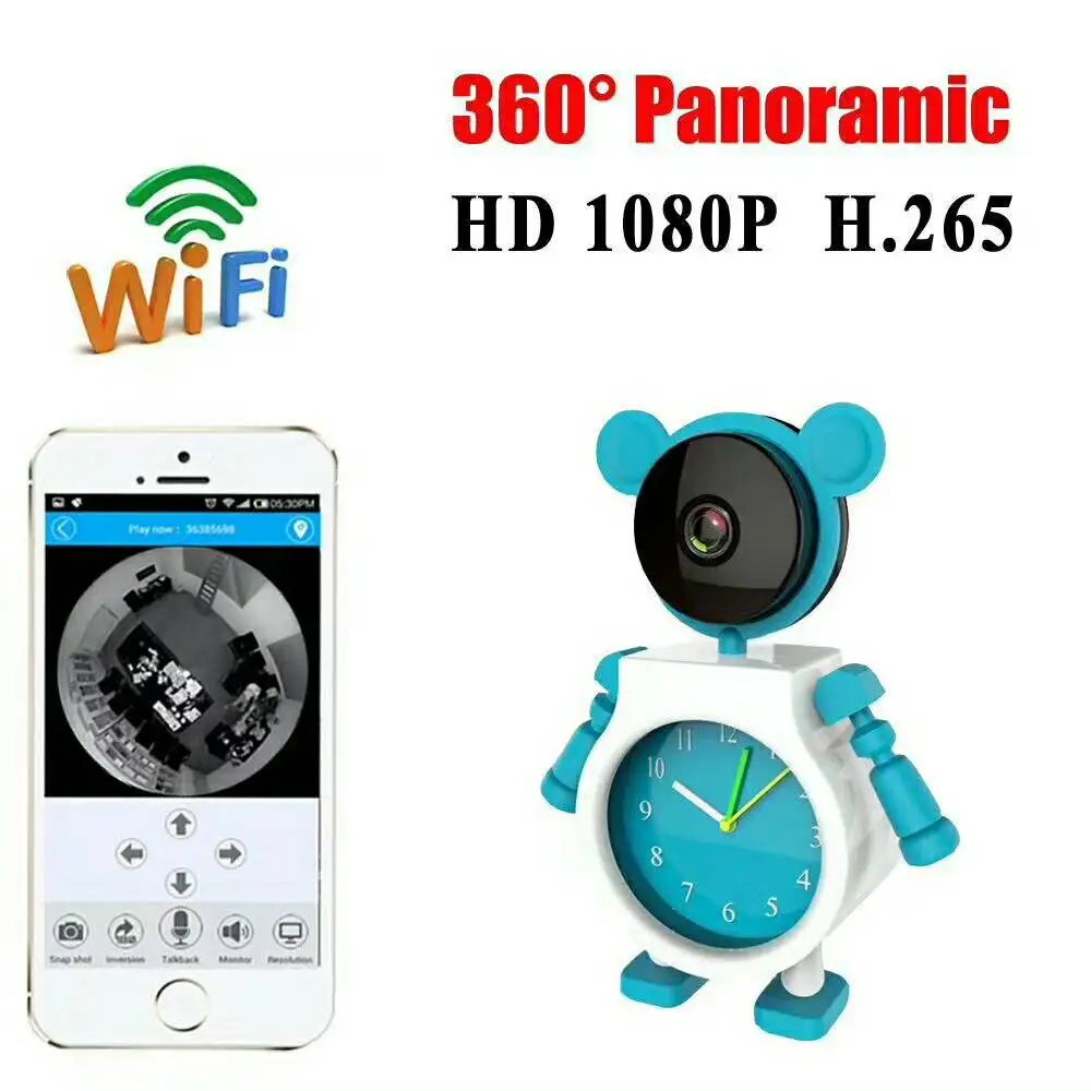 Камера видеонаблюдения рыбий глаз 360 градусов 1080P|cctv camera wireless|cctv cameracamera degree |