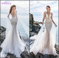 robe de mariee new arrival 2021 summer beach wedding dress with straps white open back mermaid wedding dresses vestige de noiva