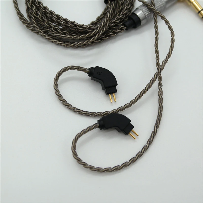 Новый 0 78 мм 2 контактный кабель для наушников Weston TFZ 1964 W4r Um3x Es3 Es5 посеребренный
