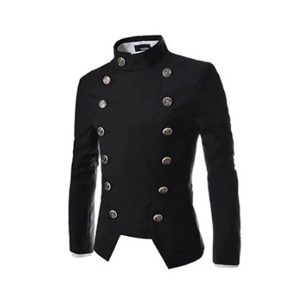 

Free shipping 2016 new men's double-breasted design Slim small suit