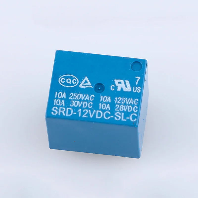 3 шт./лот реле SRD 05VDC SL A 12VDC 24VDC 48VDC DC 3V 5V 6V 12V 24V 48V 10A 250VAC 5PIN T73|Реле| |