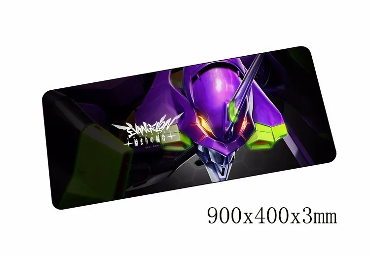 900x400x3 мм коврики для мыши evangelion Коврик для мыши notbook компьютерный коврик для мыши Аниме игровая мышь геймер клавиатура, мышка для ноутбука коврик - Цвет: Size 900x400x3mm