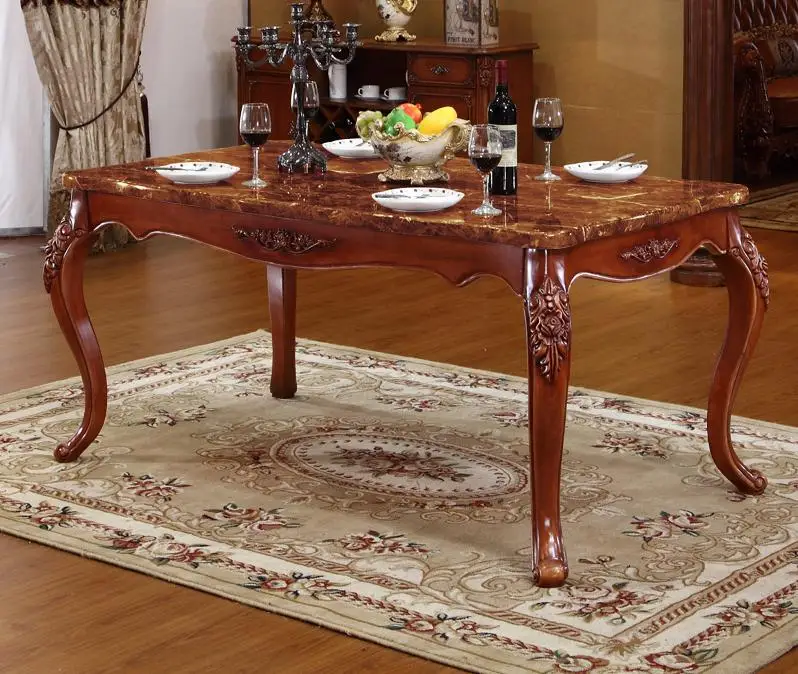 Мраморный стол в американском стиле Новый классический высококачественный из