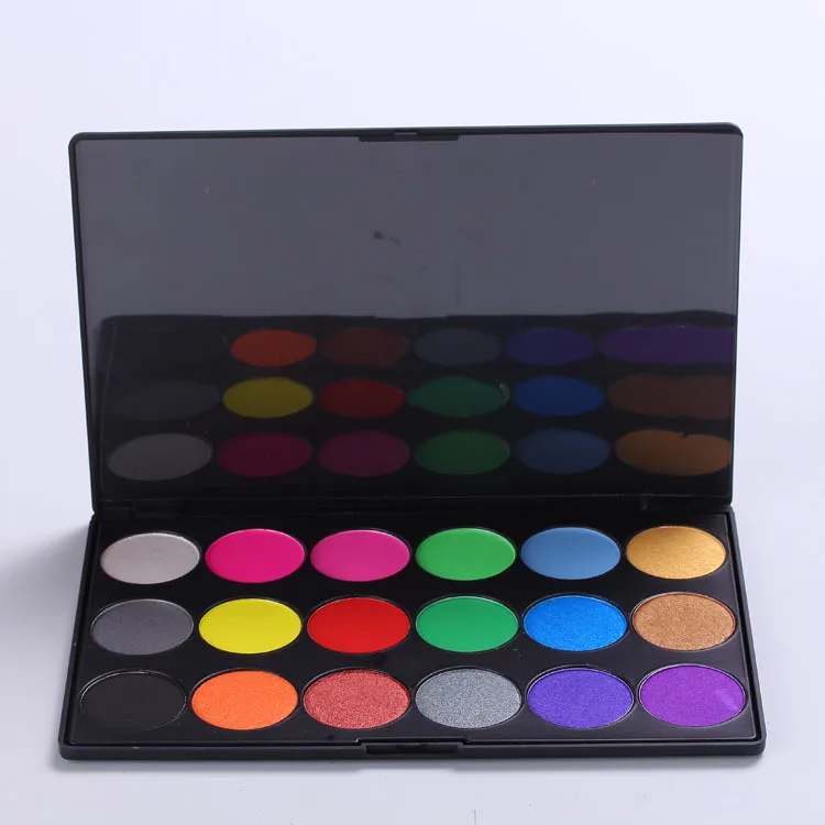 Романтическая яркая палитра теней для век с медведем 18 цветов тени абсолютно