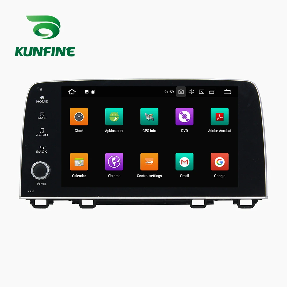 Восьмиядерный 4 Гб ОЗУ Android 8,0 автомобильный DVD gps навигационный мультимедийный плеер, автомобильный стерео бездорожье для HONDA CRV радио