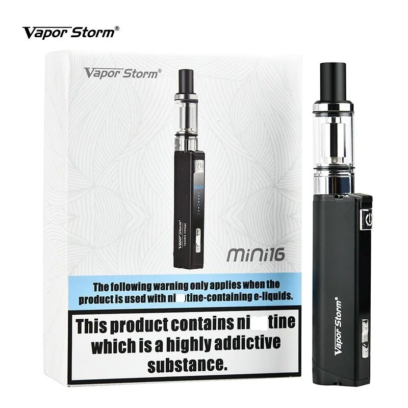 Оригинальный Vapor Storm Mini16 Vape ручка стартовый комплект Электронная сигарета 900 мАч