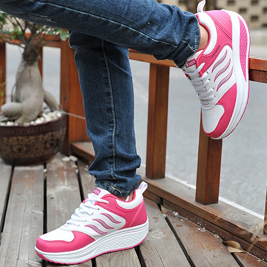 Женская модная сетчатая обувь с круглым поперечным Ремешком повседневная