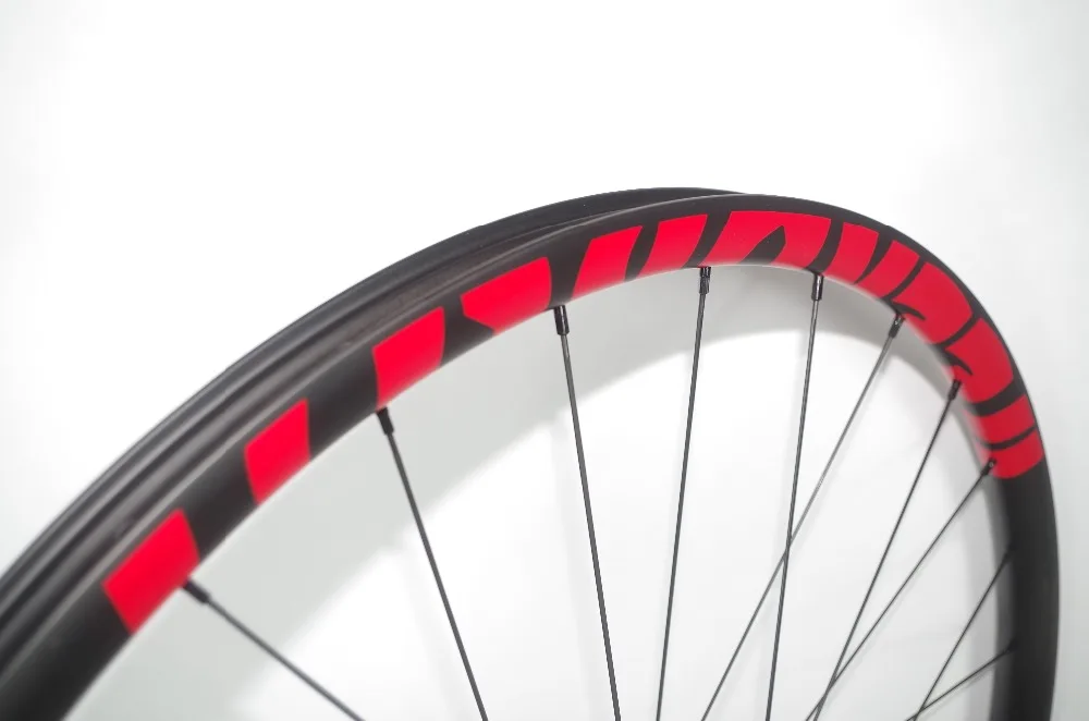 1223g супер светильник 29er MTB XC Racing 32 мм Широкие Асимметричные карбоновые колеса для горного велосипеда 3 мм смещение 29 дюймов набор колес 24H 28H