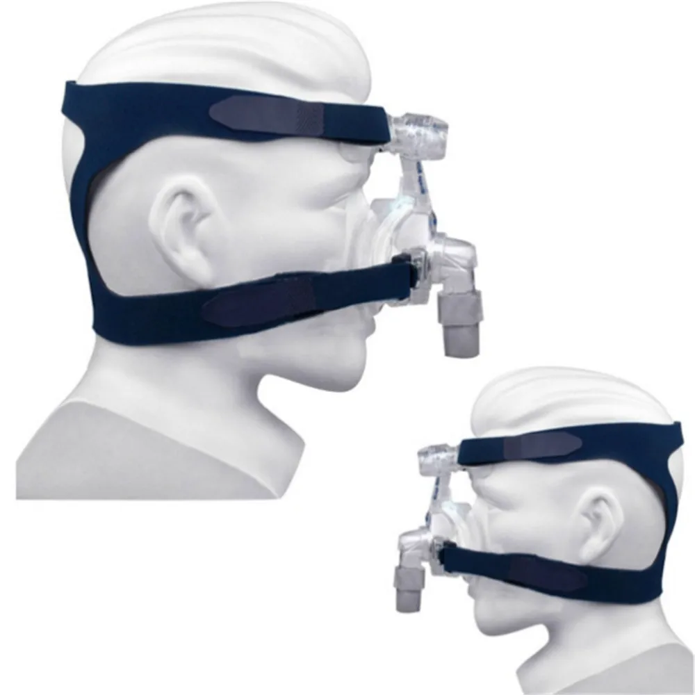 CPAP замена головного убора ремни вентилятор часть головной ремень плотное уплотнение 4 точки система соединения совместима с большинством масок