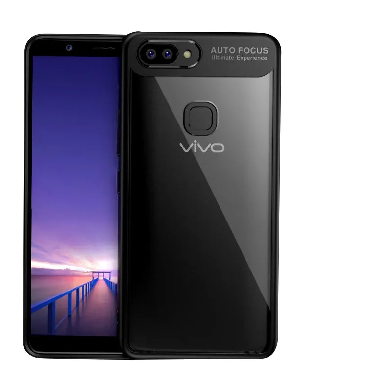 YeeSite ультра тонкий чехол для телефона Vivo X20 Прозрачный из мягкого силикона ТПУ с