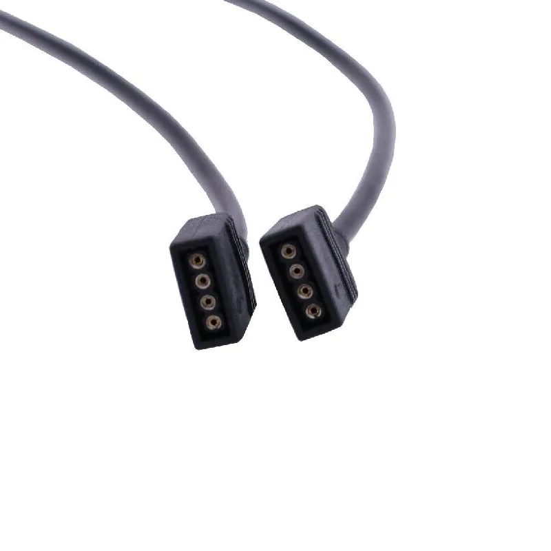 Удлинительный кабель RGB мама 4 контактный разъем от 1 до 2 3 сплиттер для DC 12 В SMD 5050