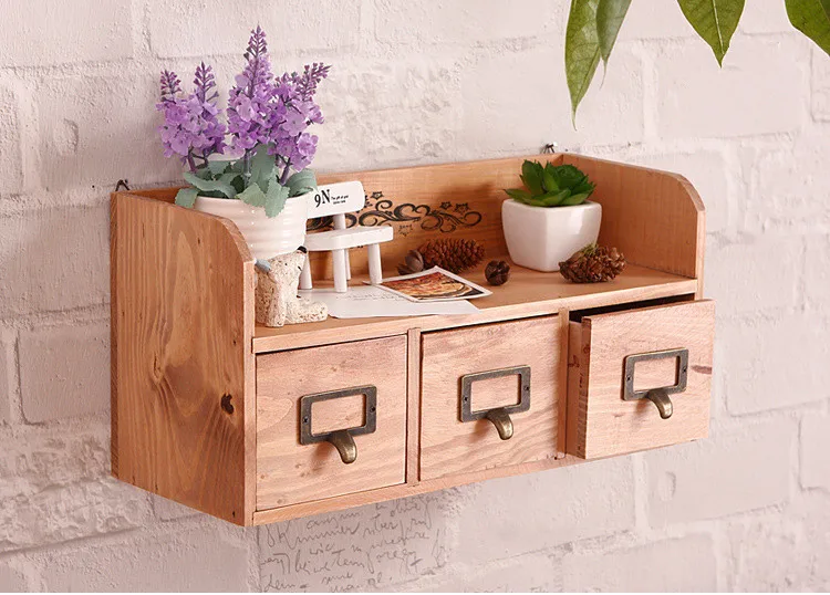 1 шт. 38 5x15x18 5 см Zakka 3 шкаф с выдвижными ящиками для домашнего интерьера настенная