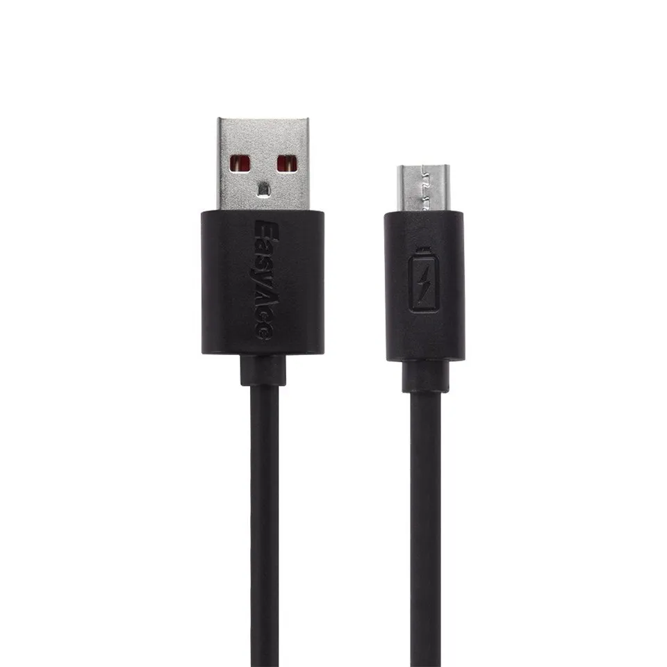 EasyAcc 2 упаковки Micro USB 0 Быстрый зарядный кабель Тип A штекер к B USB|quick charge cable|micro usb