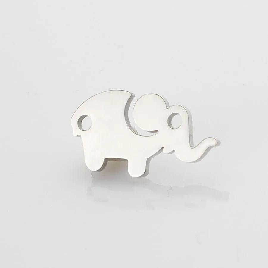 Fnixtar зеркальная полированная искусственная Подвеска Разъем маленькие животные