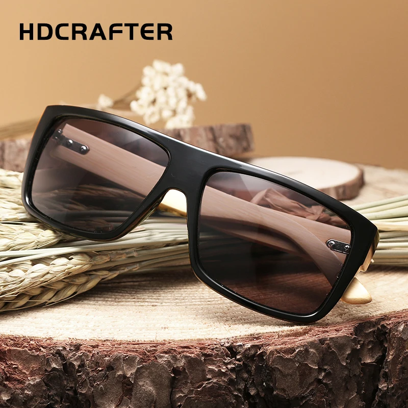 HDCRAFTER 2017 ретро деревянные солнцезащитные очки мужские бамбуковые для женщин и