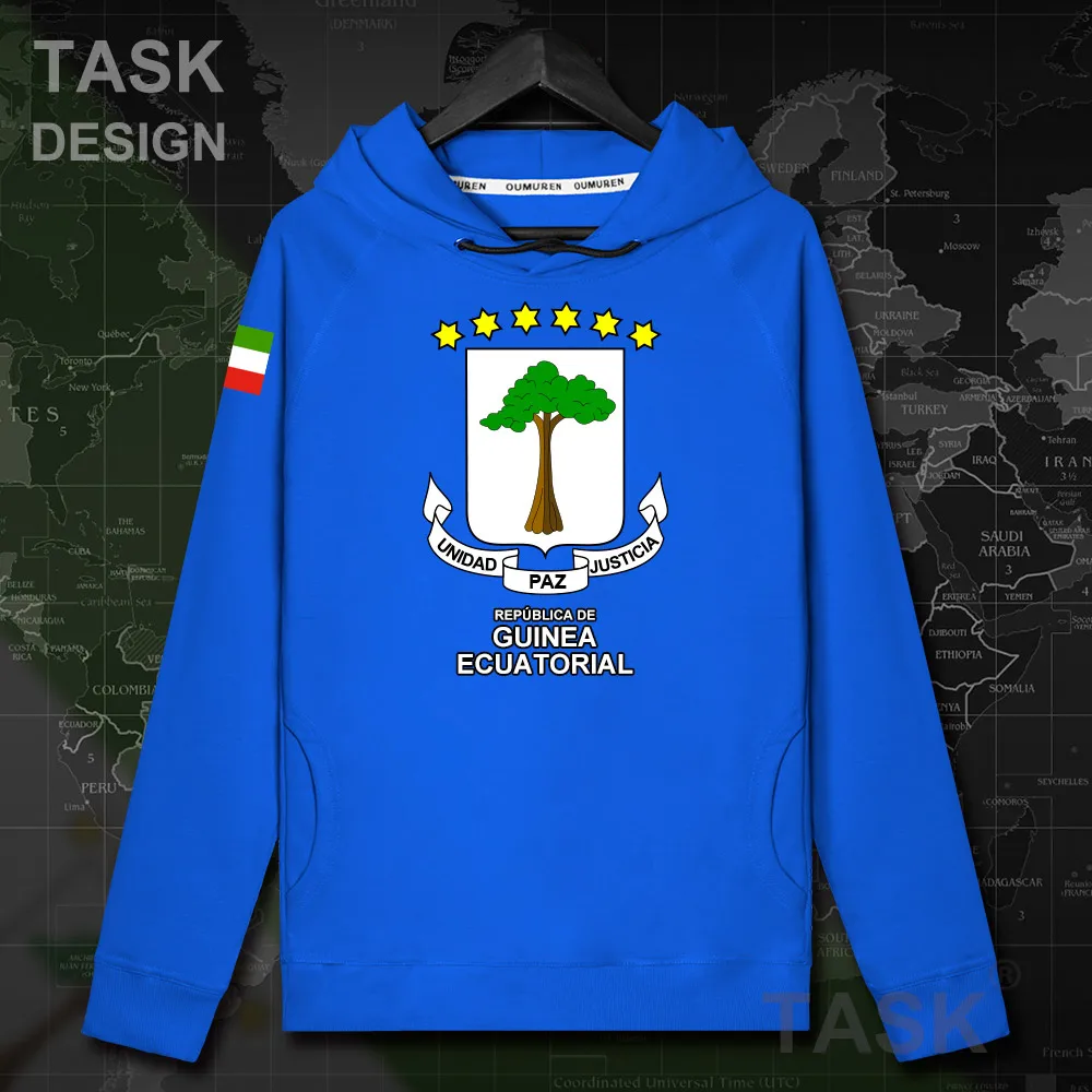 Equatorial Guinea Ecuatorial GQ GNQ Guinean Equatoguinean men hoodie pullovers hoodies sweatshirt streetwear Autumn clothes 20 | Мужская