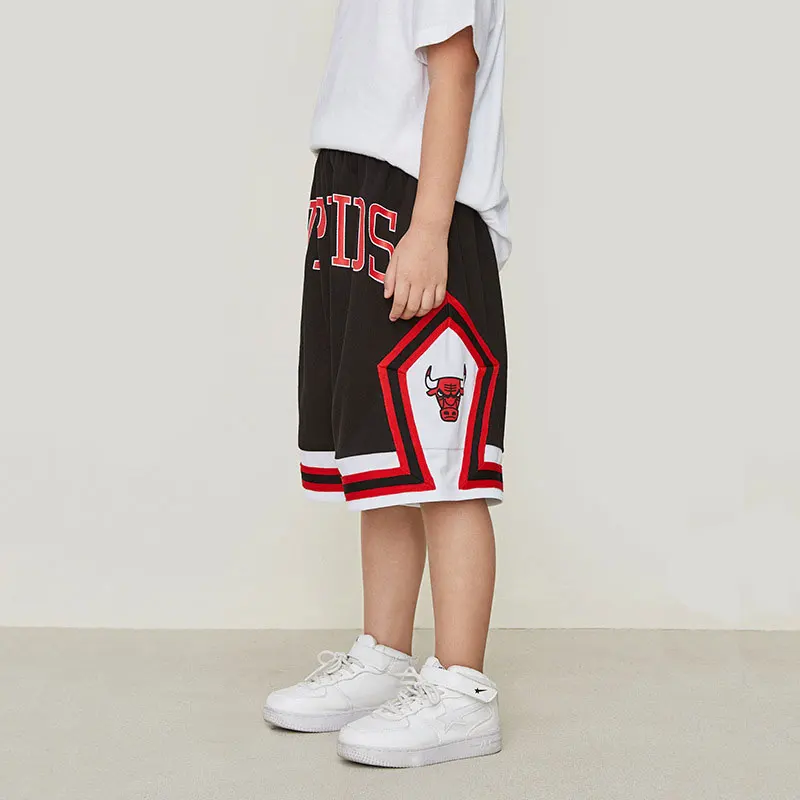 Летняя уличная одежда Новинка Детские брендовые шорты в стиле хип хоп с граффити
